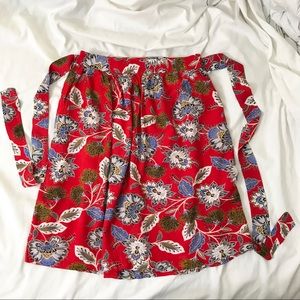 (New No Tags) Floral LOFT Knee Length Skirt
